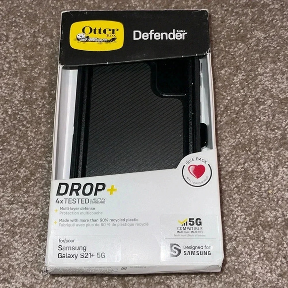 Otterbox Defender series 4x military standard case Samsung 21+5G Black. CC - Picture 1 of 4